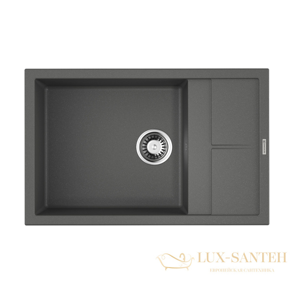 кухонная мойка omoikiri sumi 78-lb-pl tetogranit х платина, 4993724