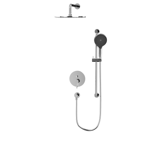 душевая система для душа скрытого монтажа whitecross y, yset05topcr, хром