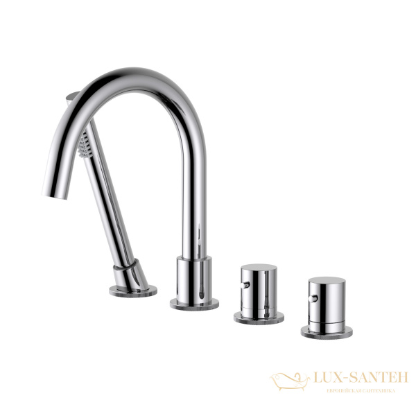 смеситель термостатический timo saona 2330/00y на борт ванны, хром