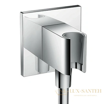 шланговое подсоединение hansgrohe fixfit porter square 26486000