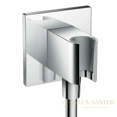 шланговое подсоединение hansgrohe fixfit porter square 26486000
