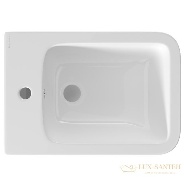 биде подвесное aqueduto macio mac0310, 525*370, белый глянцевый