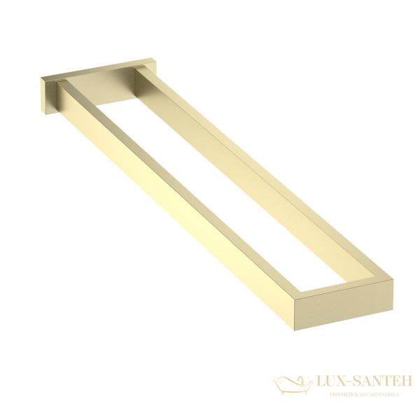 полотенцедержатель двойной timo selene 17052/17, золото матовое