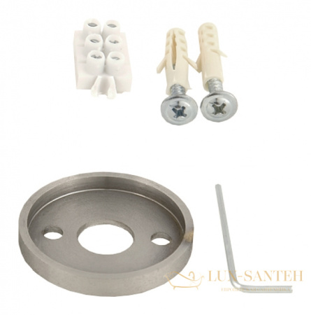 коробка под подк. скр. эл. подводки ксп5741 хром