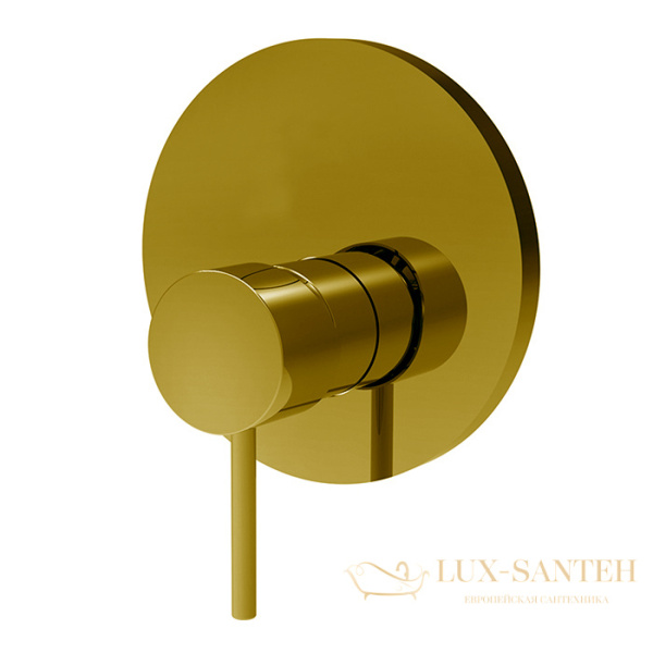 смеситель для душа, встраиваемый  fima carlo frattini spillo up f3039e1or, на 1 выход, золото