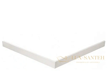 экран для поддона из искусственного мрамора cezares tray-as-ah-120/80-100-scr, белый