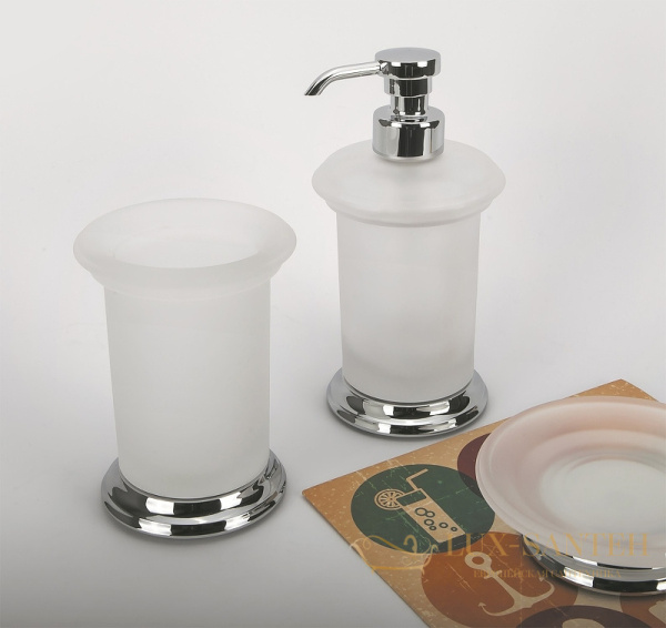 мыльница colombo design positano b3640, хром