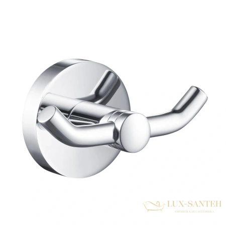 крючок двойной timo saona 13012/00, хром