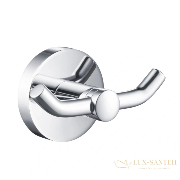 крючок двойной timo saona 13012/00, хром