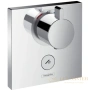 термостат с запорным клапаном hansgrohe showerselect highflow 15761000, хром