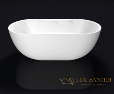 акриловая ванна belbagno bb28 180x85 без гидромассажа, белый