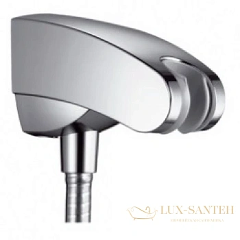 шланговое подключение hansgrohe porter e 27507000 держатель для душа