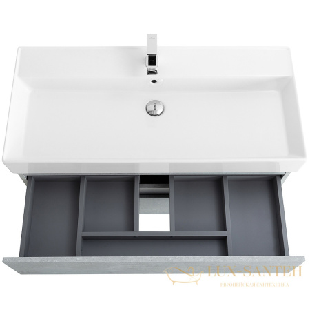 тумба под раковину cezares molveno 46 molveno 46-100-2c-so-bet 100 см подвесная, beton