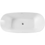 акриловая ванна belbagno bb415-1700-800 170x80 без гидромассажа, белый