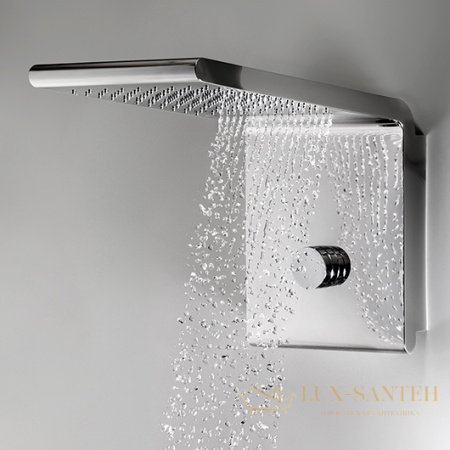 верхний душ bossini syncro-rain 3 i00591.030 450х200 мм, хром