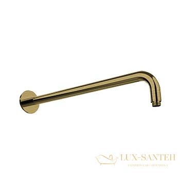держатель верхнего душа 420 мм, almar shower arms e021115.hb, настенный, латунь брашированная pvd