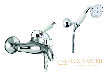 смеситель fiore imperiale 83oo5104 для ванны с набором для душа, золото