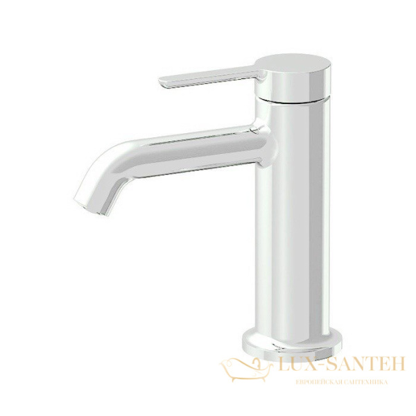 смеситель для раковины, fima carlo frattini snap, f3111bs, белый матовый