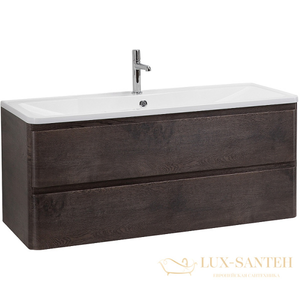 тумба под раковину belbagno albano albano-1200-2c-so-rng 120 см подвесная, rovere nature grigio