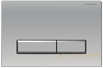 панель смыва charus tm, raiden, fp.321.46.01, хром матовый