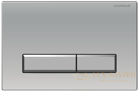панель смыва charus tm, raiden, fp.321.46.01, хром матовый