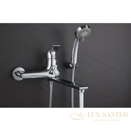 смеситель d&k rhein.hertz da1293301 для ванны, хром