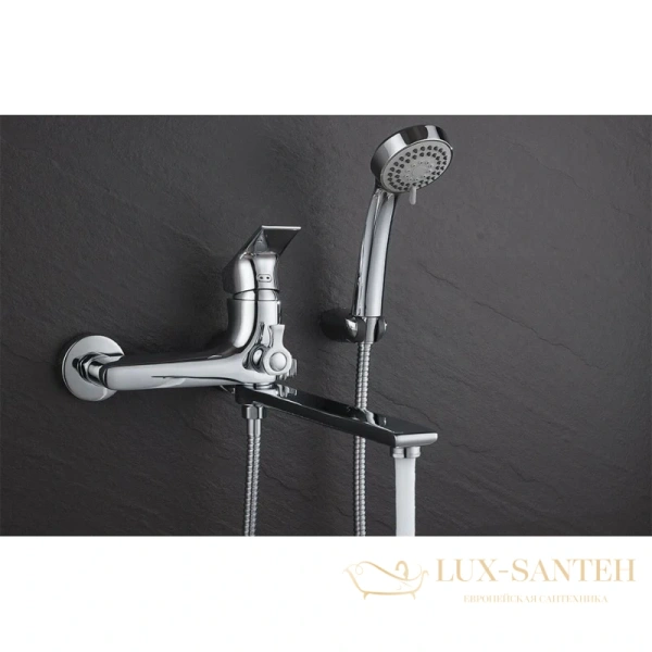 смеситель d&k rhein.hertz da1293301 для ванны, хром