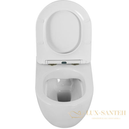 подвесной унитаз cezares comfort czr-191-th без сиденья, белый