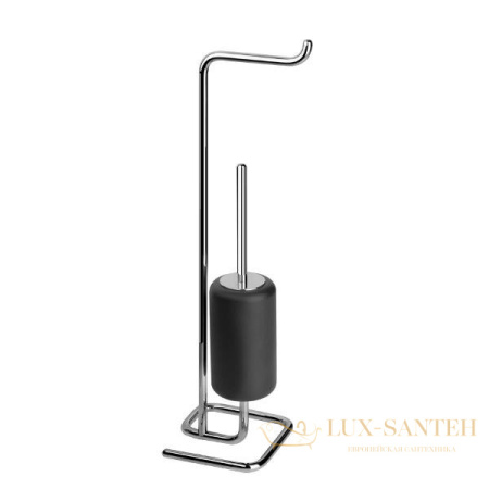 стойка gessi goccia 38068.031 для ванной комнаты/туалета, хром/черный