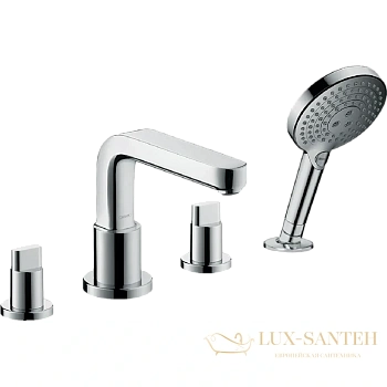 смеситель для ванны hansgrohe metris s 31443000, хром