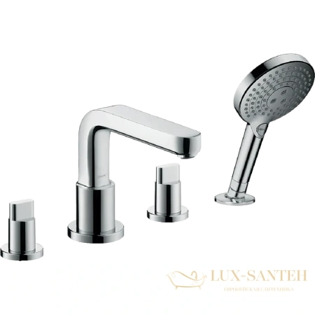 смеситель для ванны hansgrohe metris s 31443000, хром
