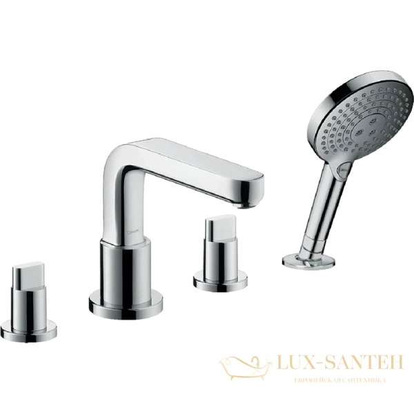 смеситель для ванны hansgrohe metris s 31443000, хром