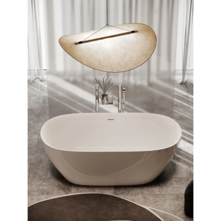 акриловая ванна sancos fusion fb03 170х80 см, белый