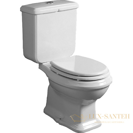 чаша для напольного унитаза simas arcade ar821bi с вертикальным выпуском, белый