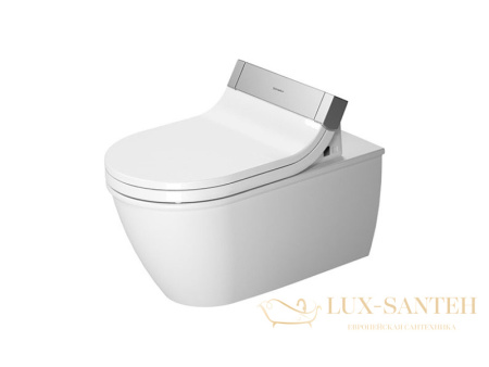 чаша подвесного унитаза duravit darling new 2544590000 для крышки-биде sensowash, белый