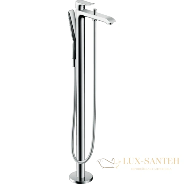 смеситель для ванны hansgrohe metris 31471000, хром