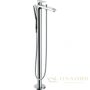 смеситель для ванны hansgrohe metris 31471000, хром