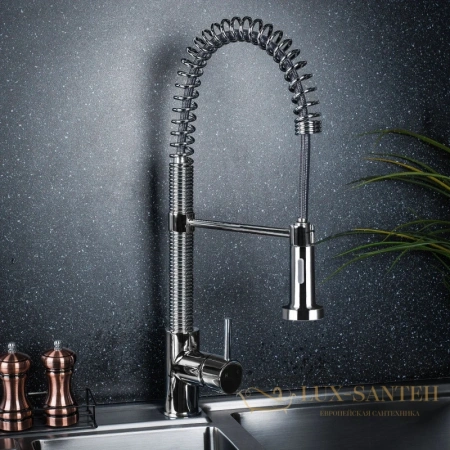 смеситель rea spring rea-b9145 для кухни, хром