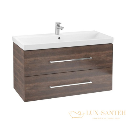 тумба под раковину villeroy & boch avento a89200vh 980x514x452 мм, arizona oak 