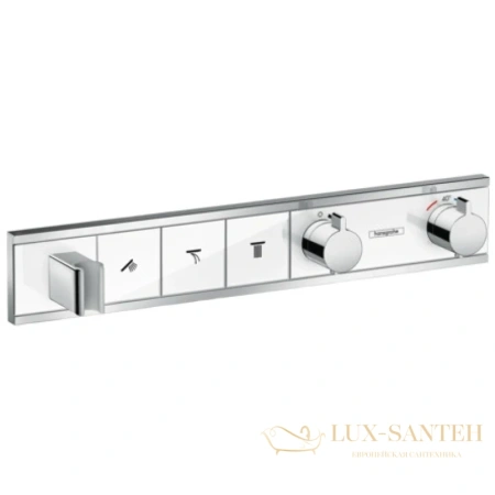 смеситель термостатический для душа hansgrohe rainselect 15356400 на 3 потребителя
