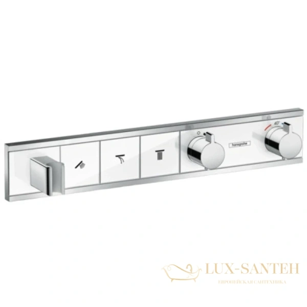 смеситель термостатический для душа hansgrohe rainselect 15356400 на 3 потребителя