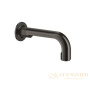 излив gessi inciso- 58103.299 для наполнения ванны, black xl