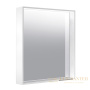 зеркало с подсветкой keuco plan, 33098302000, 650x700x105 мм, лакированный алюминий (белый)