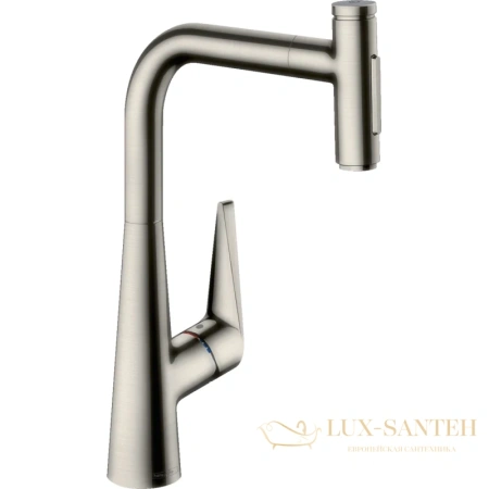 смеситель для кухни hansgrohe talis select m51 72823800 сталь