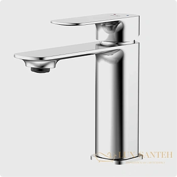 смеситель для раковины aquame monza aqm6310cr, хром