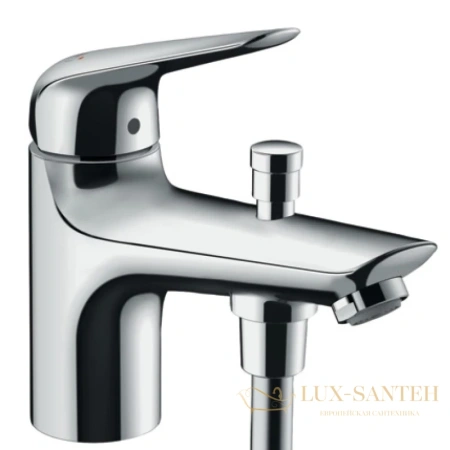 смеситель на борт ванны hansgrohe novus monotrou 71321000, хром