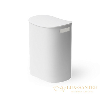 корзина для белья напольная decor walther all in 0615250, белый матовый