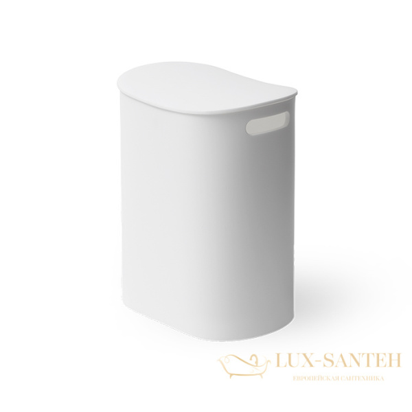 корзина для белья напольная decor walther all in 0615250, белый матовый