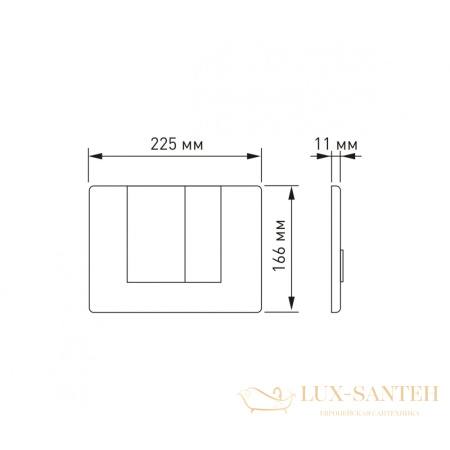 инсталляция berges novum 040244 для подвесного унитаза с панелью смыва, белый