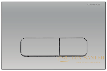 панель смыва charus tm, elegia, fp.320.46.01, хром матовый